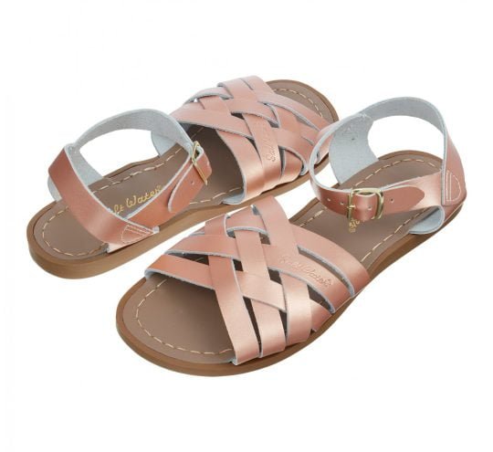 Retro sandaal rosegold - Salt water sandals