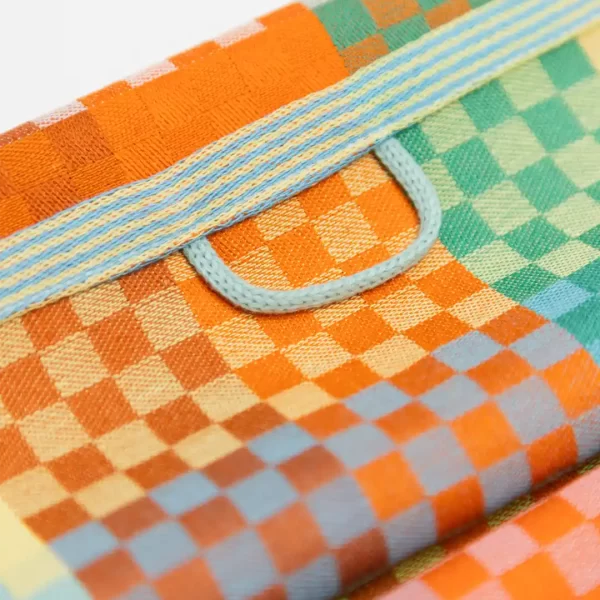 Theedoek checkered check editie 57A - Foekje Fleur