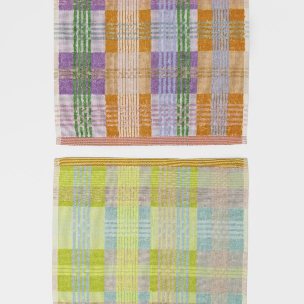 Set van 2 vaatdoekjes checkered check editie 51 - Foekje Fleur